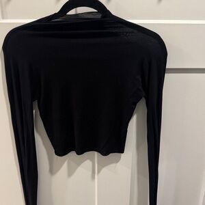 Joah Brown Classic Black Long Sleeve Tee